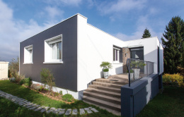 isolation extérieure maison contemporaine