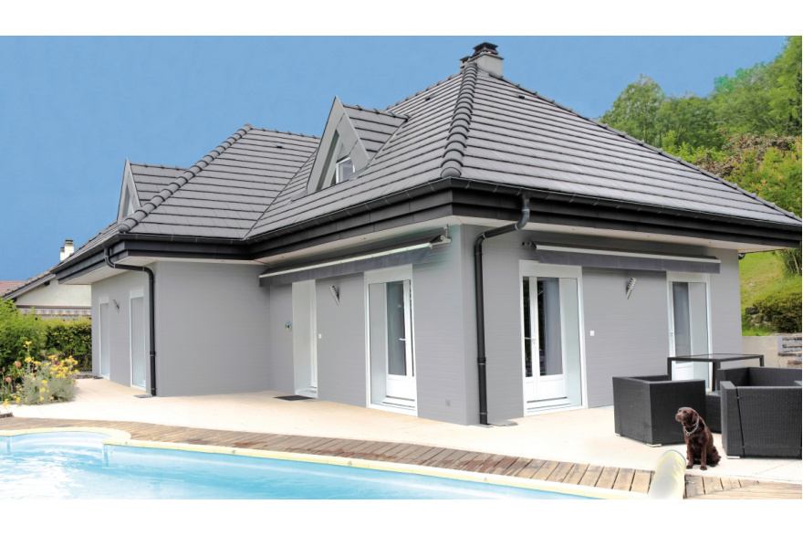 isolation extérieure maison avec piscine