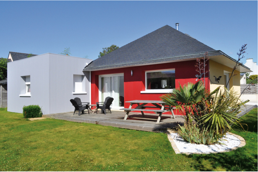 isolation exterieure gris moderne